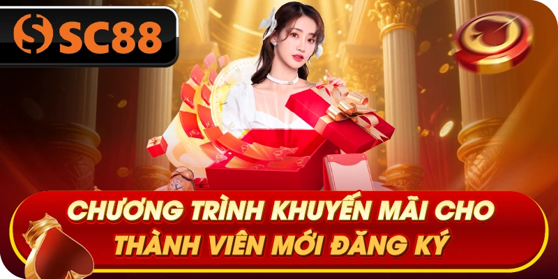 Chương trình khuyến mãi cho thành viên mới đăng ký